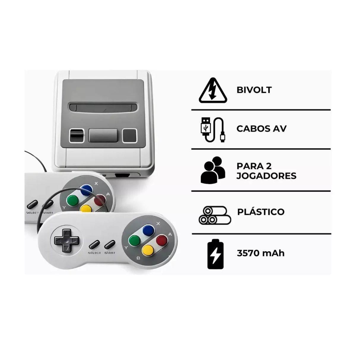 Super Mini Vídeo Game Nintendo Classic Sfc Super Mini Vídeo Game Nintendo Classic Sfc